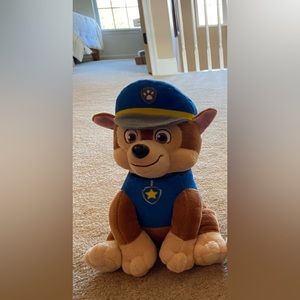 Paw Patrol Chase Plush Piggy Bank 9" Nickelodeon